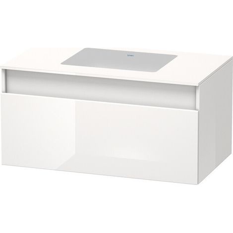DURASTYLE mobile lavabo 550x1000x500mm ciliegio ticinese / basalto opaco
