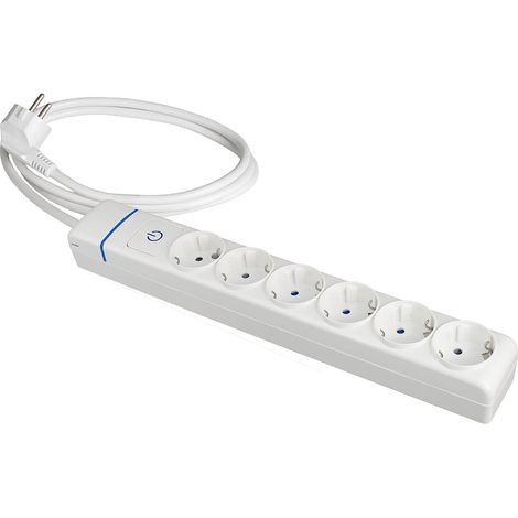 Steckdosenleiste 6 Steckdosen mit Schalter Solera 8016pil 250 V 16 A (1,5 m)