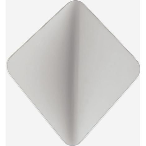 LED-Innenwandleuchte aus Aluminium, 2-flammig Kite - Weiß (1/3)