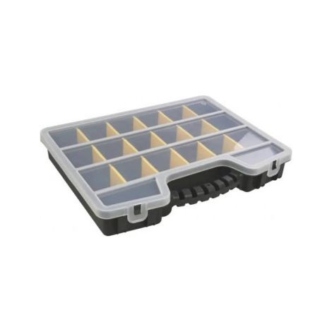 Caja de almacenamiento rs pro storage box 17 compartimentos divisores ajustables