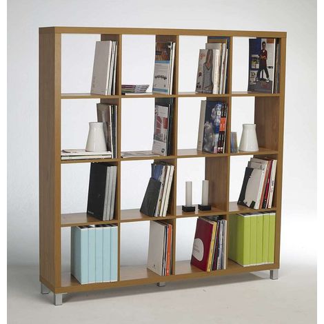 Estantería grande kubox 4x4 acabado maple, 153 cm(alto)146 cm(ancho)29 cm(fondo) (1/3)