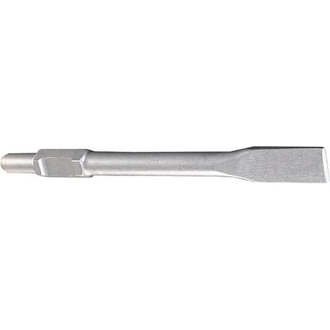 TECTOOL Burin plat 410 mm - SDS - hexagone 8 - emmanchement 30 mm (1/2)