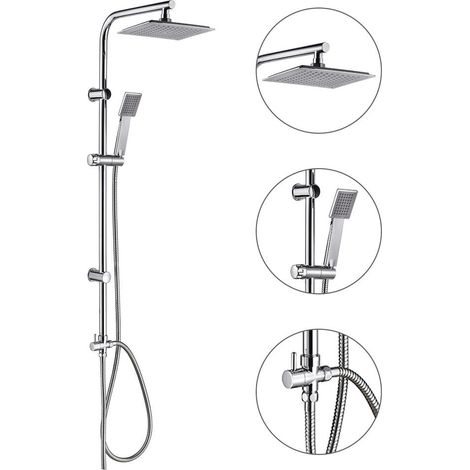 Duschsäule oryx multifunktional Edelstahl 94 cm