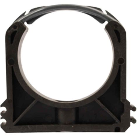 Collier de fixation clipsable pour tuyau PVC Ø 63 mm