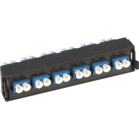 Bloc fibre optique monomode LCS LC duplex pour 12 fibres (032114)