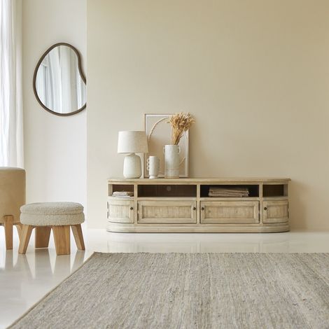 Tikamoon Celeste Meuble Hi-FI, TV en pin H 50 cm × L 180 cm × P 50 cm (1/5)