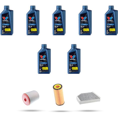Kit tagliando 3 FILTRI e 7L OLIO compatibile con Audi ALLROAD III (4GH) 3.0 TFSI 228kw dal 2012 (1/5)