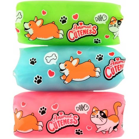 Juguete sensorial de agua XL de 13 cm - gato/perro (1/5)