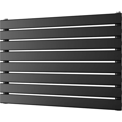 Typhoon Axis - Black Horizontal Radiator H544mm x W800mm Single Panel (1/3)