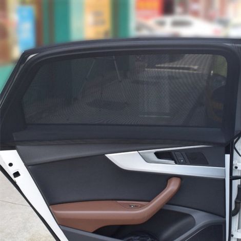 Auto Sonnenschutzset, zweiteiliges Set, für Kinder und Haustiere, blockiert UV Strahlung und hält Insekten fern, passend für die meisten Automode (1/5)
