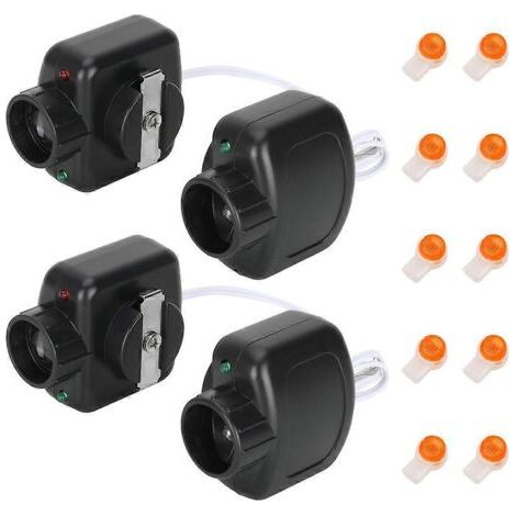 Kit de 2 capteurs à faisceau pour ouvre-porte de garage Linear, compatible avec les modèles HAE00002, LSO50, LDO33 et LDO50. (1/4)