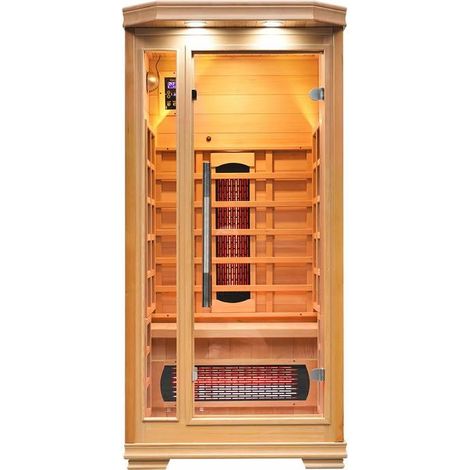 Vidalux 2 Person Full Spectrum Infrared Sauna With Complete Heat