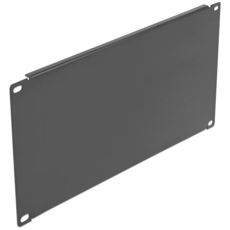 Panel Ciego para rack 19 de 4U en negro
