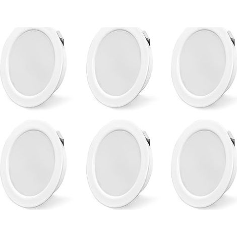 luminaires meuble LED 230V 3,5W LED G4 20mm spots encastrables meuble plat 4000K blanc naturel hotte cuisine spot encastrable salle bain Blanc (1/5)