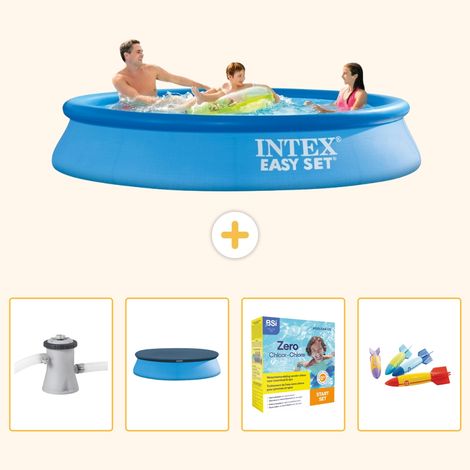 Intex Piscine Easy Set Ronde - 305x61 cm - 5-pièces S231 (1/5)