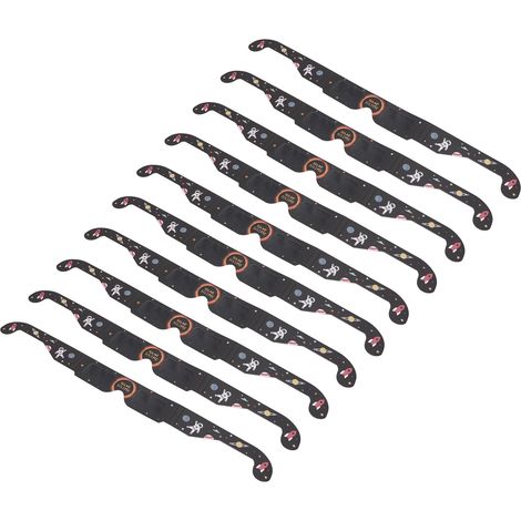 Lot de 10 lunettes d'éclipse solaire en papier, protection optimale contre le soleil direct. (1/5)