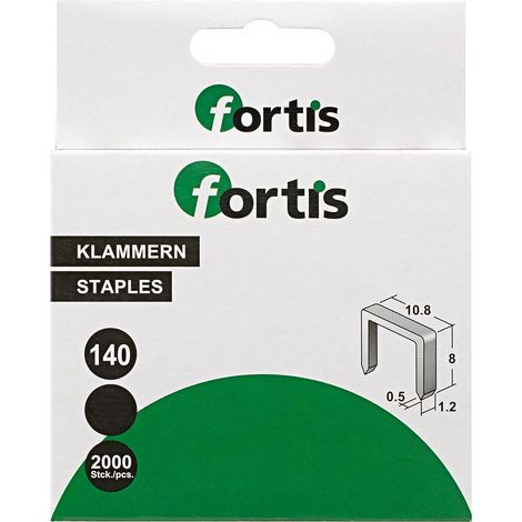 Fortis Heftklammer 6 mm a 2000Stk. (1/3)