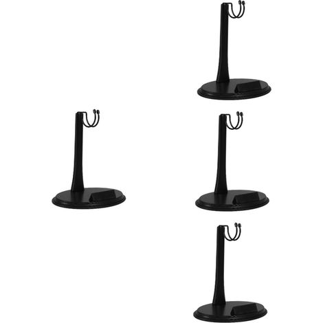 4pièces Stand De Figurine Flexible avec Support Solide pour Poupées Présentoir Pratique pour Affichage Et Organisation des Figurines (1/5)