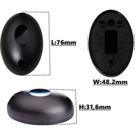 Accessoire Motorisation - Photocellules, pour motorisation portail, compatible avec la gamme, Portée 20m,La plupart des types de p (1/4)