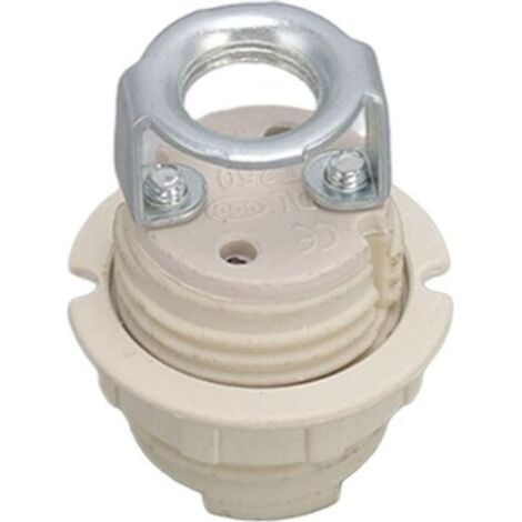 Douille G9 - Support de Lampe à Suspension Rétro en Alliage de Zinc et Céramique - Compatible Ampoules G9 Standard - 1 Pièce (1/4)