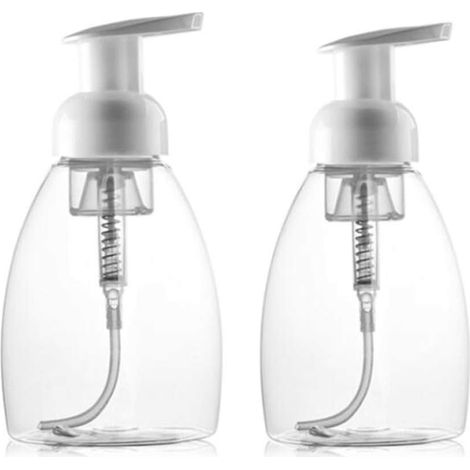 Lot de 2 distributeurs moussants à pompe vides rechargeables (1/3)