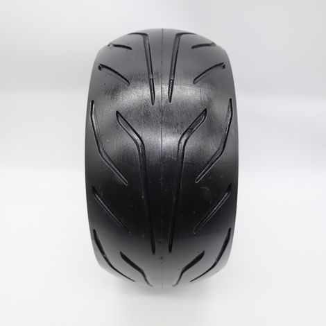 Roues de skateboard électrique 12x4.5.0-6.5 pneus sans chambre à air, pneus sans air de 12 pouces les accessoires comprennent des pneus 10x4.50-6.