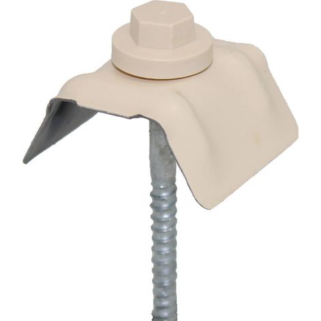 Kit de 50 tornillos autoperforantes para chapa sándwich (100x6mm) - Beige RAL 1015