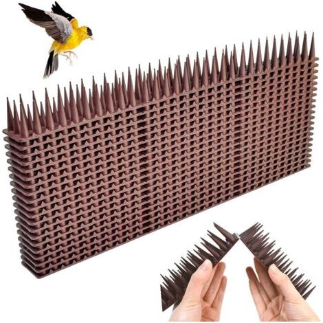 20 PCS Pic Anti Pigeon Plastique 8.6m Pointes d'Oiseaux en Plastique Pique Anti Pigeon Fenetre Pique Anti Pigeon Balcon Pic Anti Chat Anti Pigeons pour Balcon pour Repousser Pigeon Hirondelle (1/5)