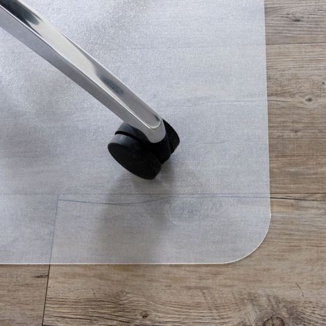 Bodenschutzmatte FORTIFLEX 150 x 116 cm für Hartböden PP/PE milchweiß hjh OFFICE (1/5)