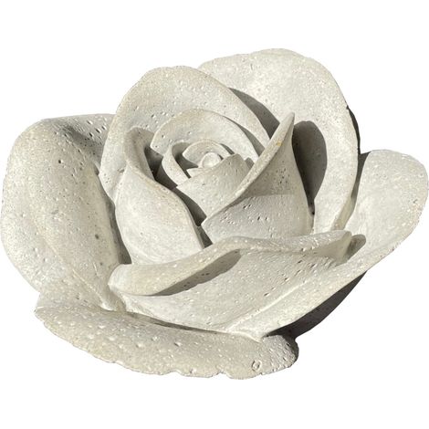 Betonfigur Rose ROSA - handgefertigte Dekoration für Garten und Haus (1/5)