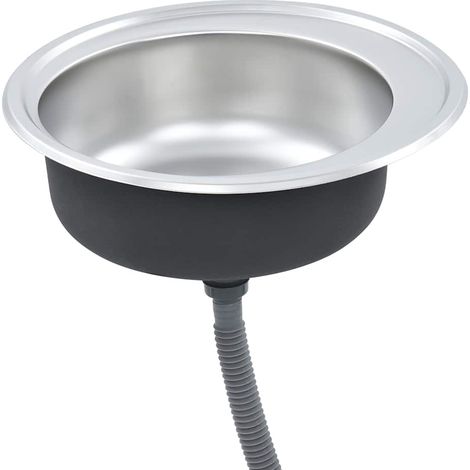 Maison Exclusive - Lavello da Cucina con Filtro e Sifone in Acciaio Inox