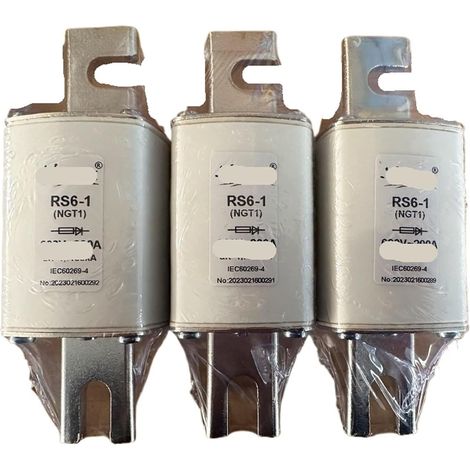 Fusible à action rapide RS6 1 NGT1 690V 100A 125A 160A 180A 200A 220A 250A