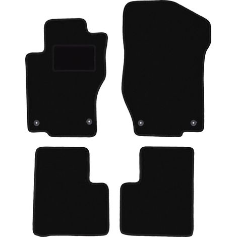 Alfombrillas de terciopelo negro para Mercedes ML W164 SUV (2005-2011) (1/5)