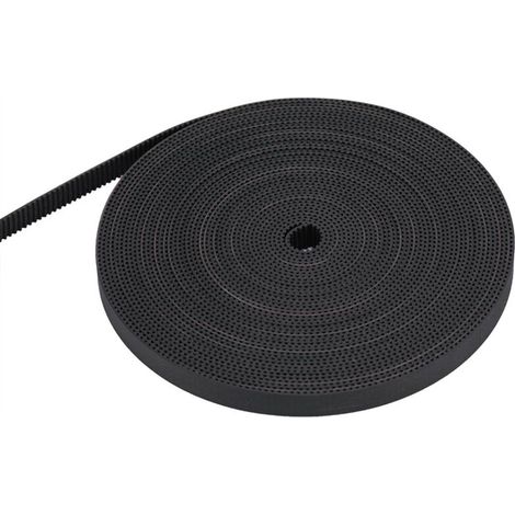 3D Printer Timing Belt 2GT 10mm Width 10m,10mm 2GT Rubber Synchronous Timing Belt for 3D Printer(10m) (1/5)