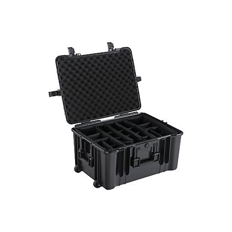 Schaumstoff-Universalkoffer  70 l  mit Trennstegen 
