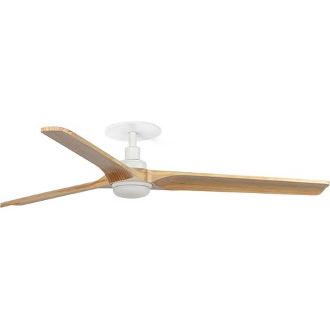 HEYWOOD RECESSED LED L Ventilador blanco/pino 10W LWT