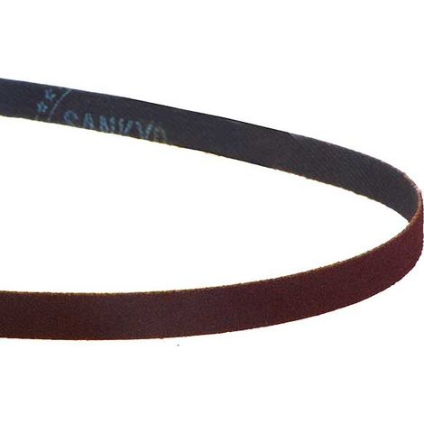 Nastro abrasivo multimateriale 9x533 mm MAKITA Grana 80 - 10 pezzi - A-34469
