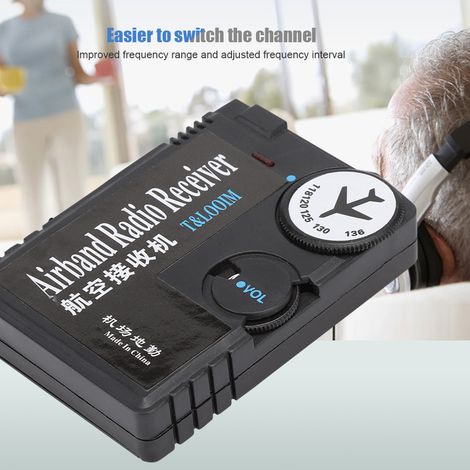 Récepteur avionique haute performance 118-136 MHz pour liaisons aériennes et communications en vol (1/5)