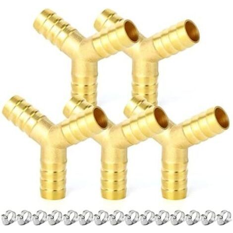 2 pièces raccords embout cannelé acier inox 304, 10 mm vers filetage mâle BSP 3/4\