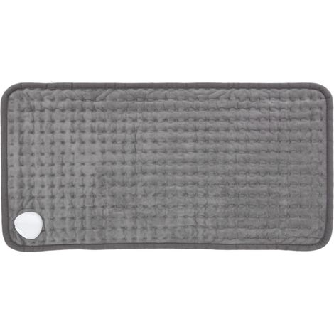 Cuscino Riscaldante Cuscino Termico Elettrico 60x30 cm 10 Livelli di Temperatura per Dormire in Casa Spina UK 220‑240 V (1/5)