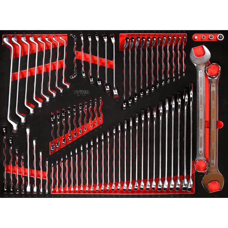 KS  TOOLS  Satz  de  llaves  en  bandeja  de  espuma  76  pzs.  -  821.0076 (1/2)