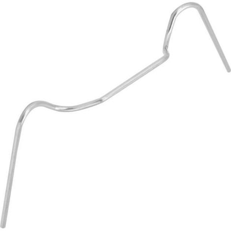 Clips de vitrage - - Outil 'W' - Acier inoxydable - Résistant à l'usure - 50 pièces (1/4)