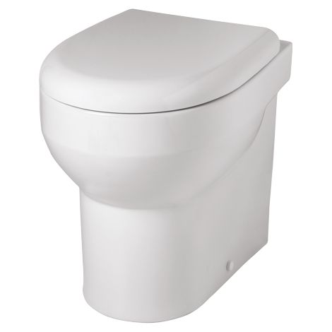 Water Smarty 2.0 filomuro senza brida (rimless) cm. 50x35 bianco