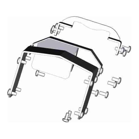 Supporti Frontali Colonna Fissa Saloon Ricambio CAME 119RIT261