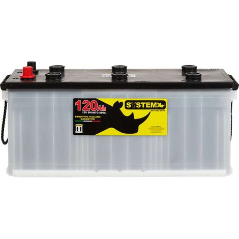 Batteria auto 120 Ah 850 A System+