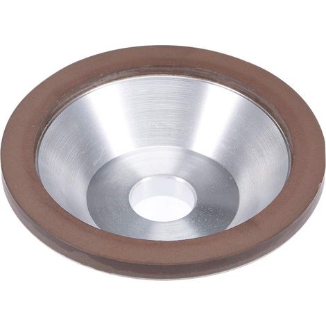 sourcing map 100x32x20x10x3mm Disque Diamant à Meuler Résine Forme Bol Diamant Meule 1000 Grain pour Carbure Métal (1/4)