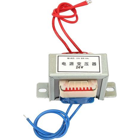 Transformateur de Puissance Monophasé 220V 50Hz vers 12V/24V 15W (Sortie 24V) (1/5)