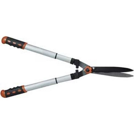1BL FORBICE TAGLIASIEPI CON LAME ONDULATE E MANICI TELESCOPICI - lunghezza totale da cm.68 a cm.83