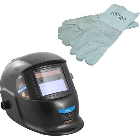 Güde Automatik Schweißhelm GSH-TC-2 und Schweißhandschuhe Set (1/5)