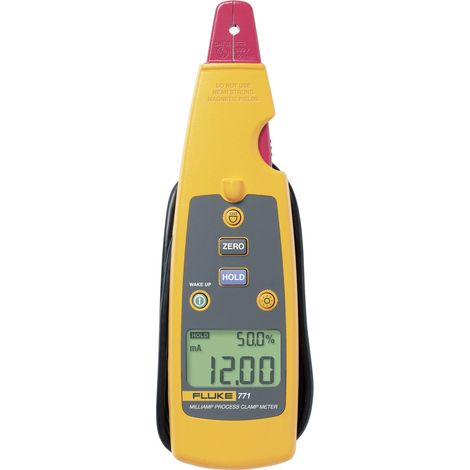 Fluke 771 Stromzange, Hand-Multimeter digital Prozess-Stromausgabe CAT II 300 V Anzeige (Counts): 1 (1/2)
